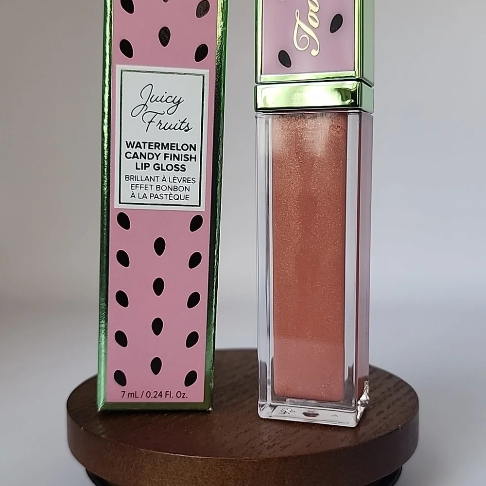 Too Faced Watermelon Candy Finish Lip Gloss - A Melon Reasons